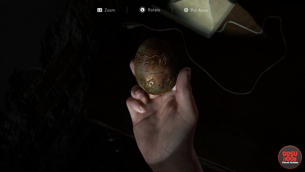 Strange Object Location in Last of-Us 2 Relic of the Sages Trophy
