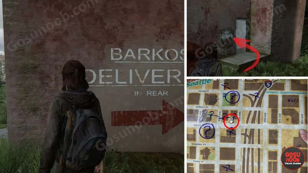 TLOU2 Barkos Locked Door Location