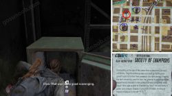 TLOU2 Downtown Flo Trading Card Location