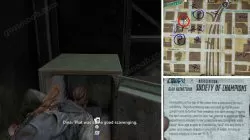 TLOU2 Downtown Flo Trading Card Location