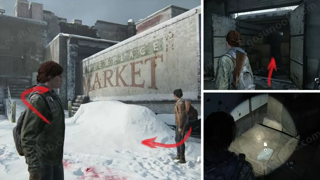 TLOU2 Patrol Supermarket Apology Location