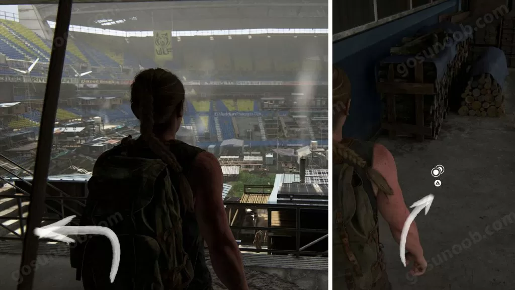 TLOU2 Stadium Coin Location