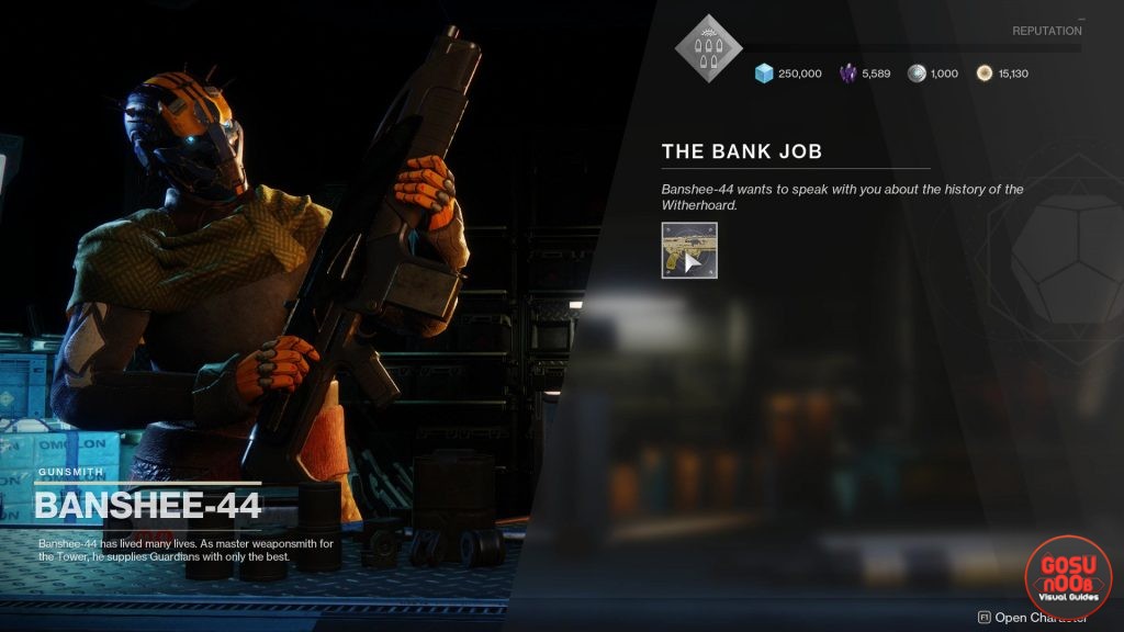 The Bank Job Destiny 2 Witherhoard - Filthy Lucre, Vault Keys