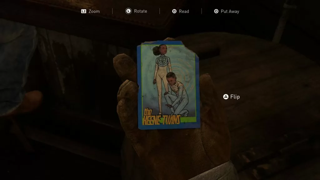 Trading Card Locations - Master Set Trophy - The Last Of Us 2