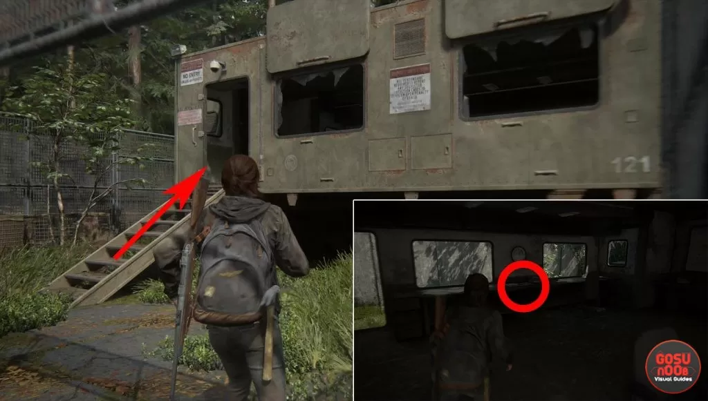 fedra infection artifact last of us 2 location