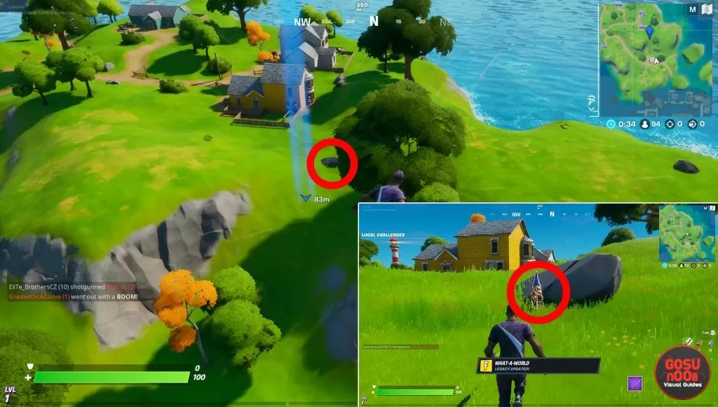 homely hills gnomes locations fortnite season 3