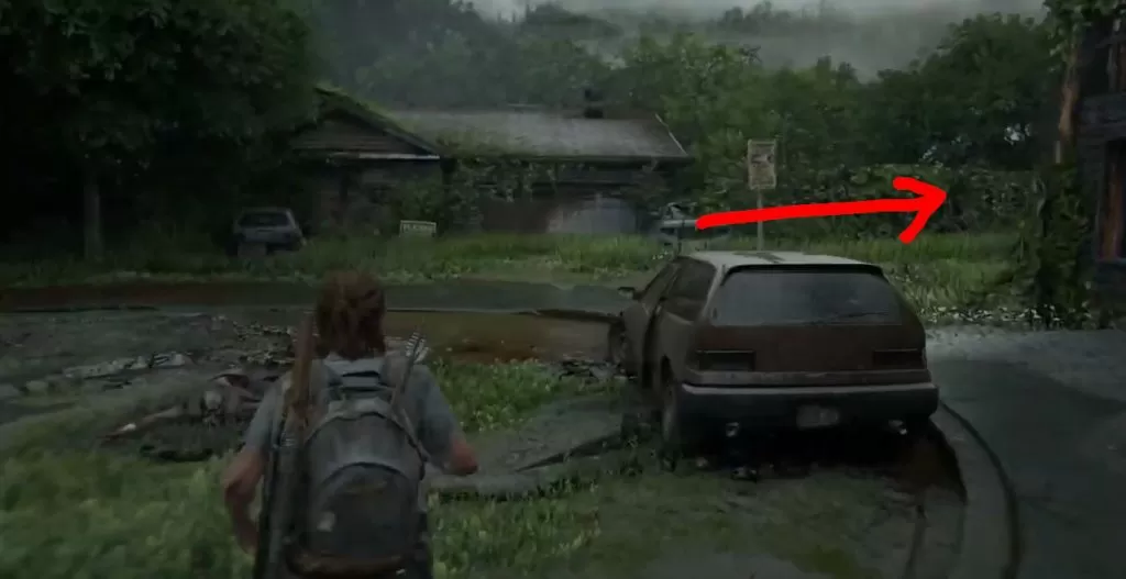 last of us 2 bow location