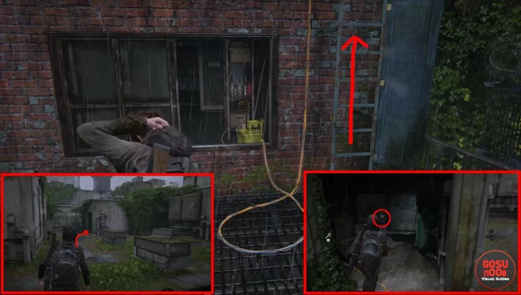 tlou 2 how to open red door in theatre