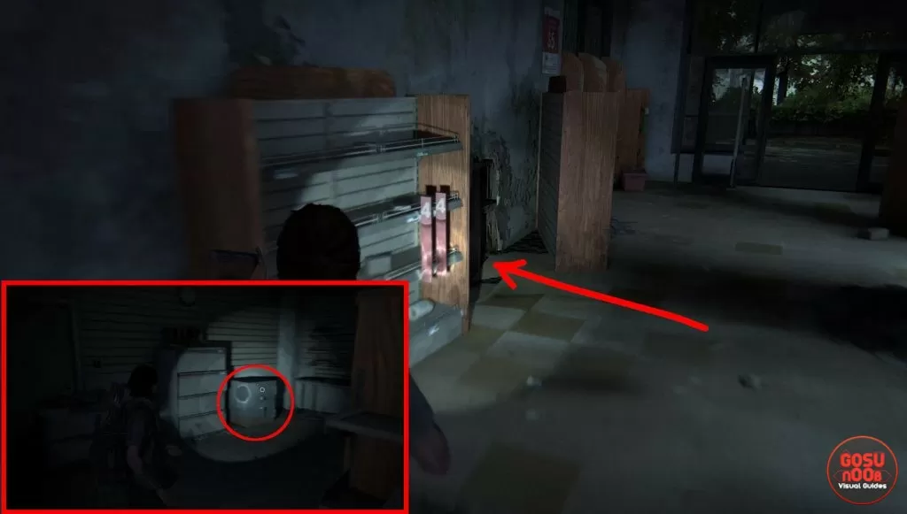 tlou2 seraphites weston's pharmacy safe location