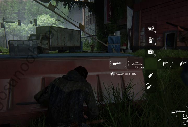 tlou2 swap weapons