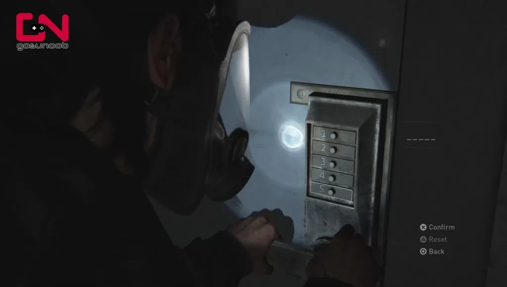 tlou2 tunnels keypad code locked door