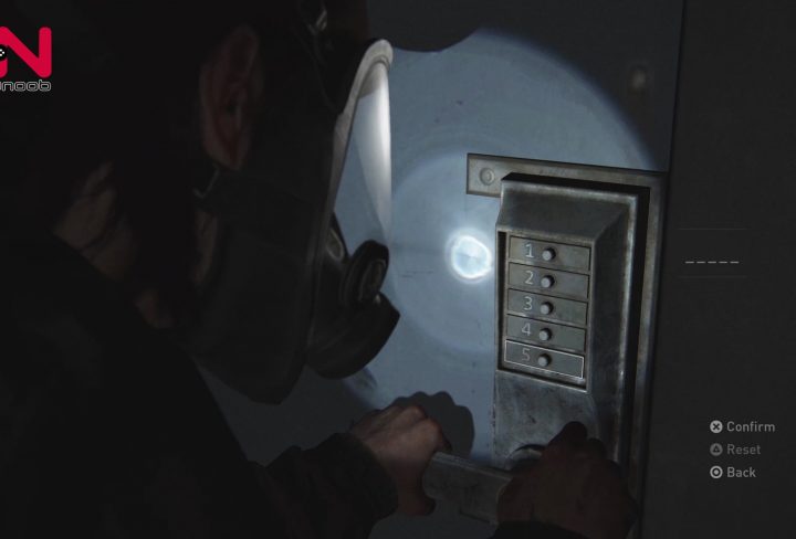 tlou2 tunnels keypad code locked door