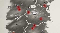 All Side Tale Locations Izuhara Map Ghost of Tsushima