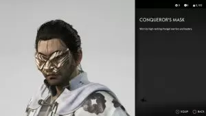 conqueror's mask ghost of tsushima