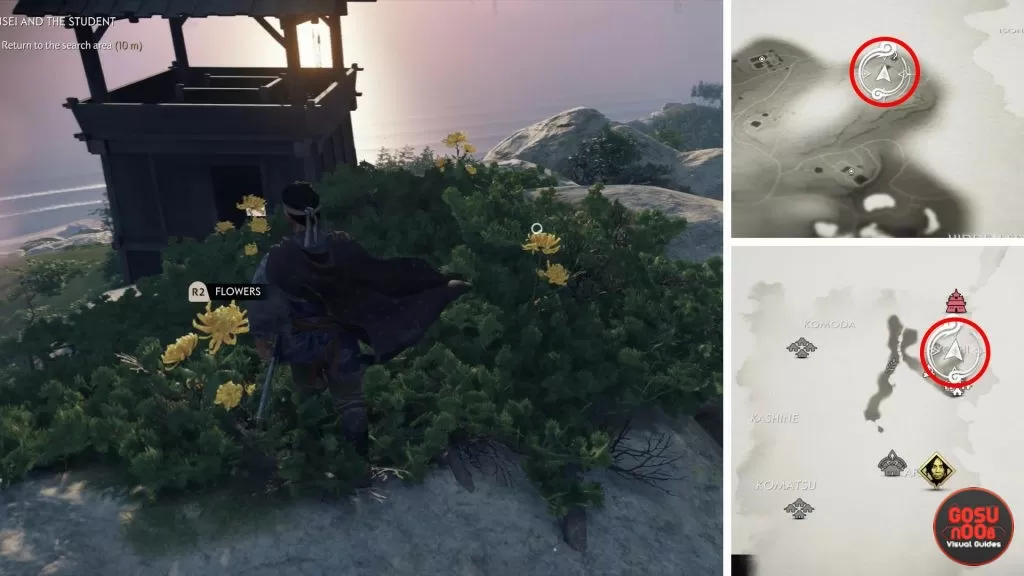 Ghost of Tsushima Flowers Location