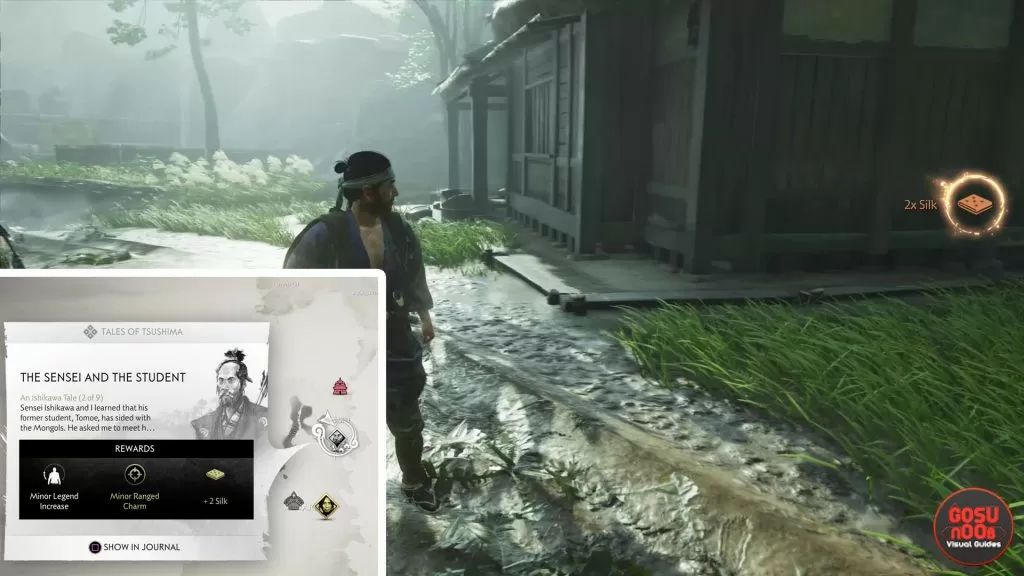 ghost of tsushima silk location