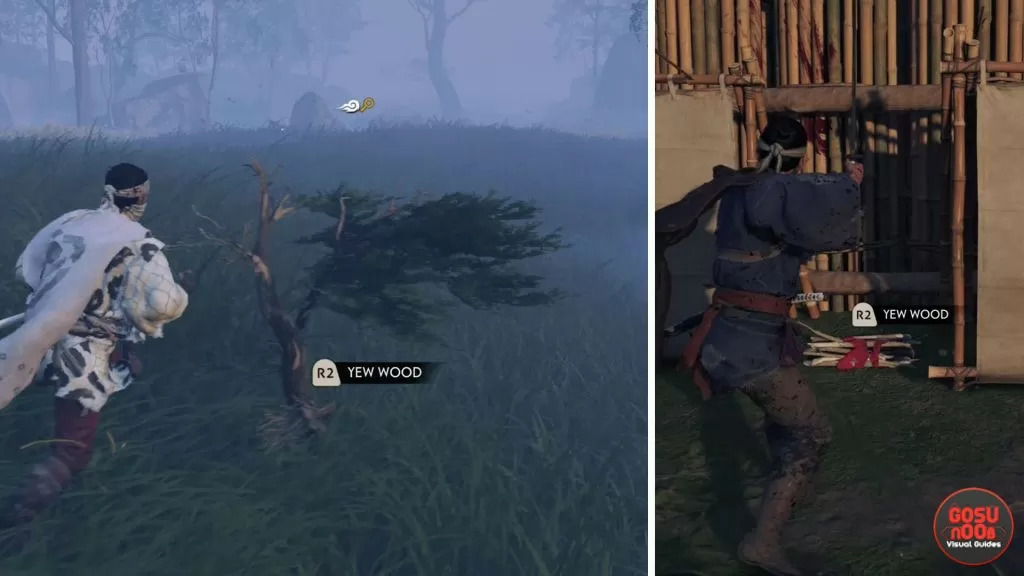 Ghost of Tsushima Yew Wood Location