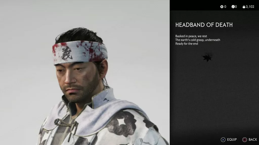 Headband of Death Ghost of Tsushima