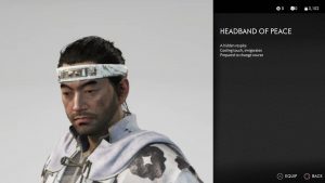 Headband of Peace Ghost of Tsushima