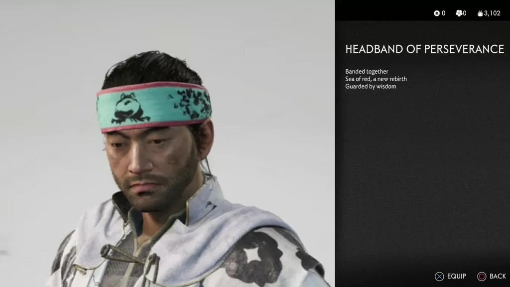 Headband of Perseverance Ghost of Tsushima