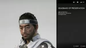 Headband of Preservation Ghost of Tsushima