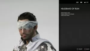 Headband of Ruin Helmet Ghost of Tsushima