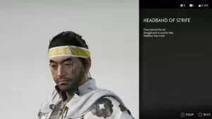 Headband of Strife Helmet Ghost of Tsushima