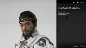 Headband of Survival Ghost of Tsushima