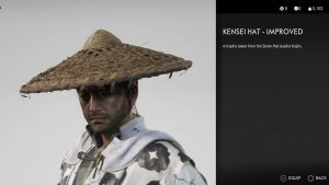 Kensei Hat Improved Ghost of Tsushima