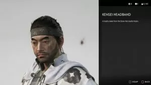 Kensei Headband Ghost of Tsushima