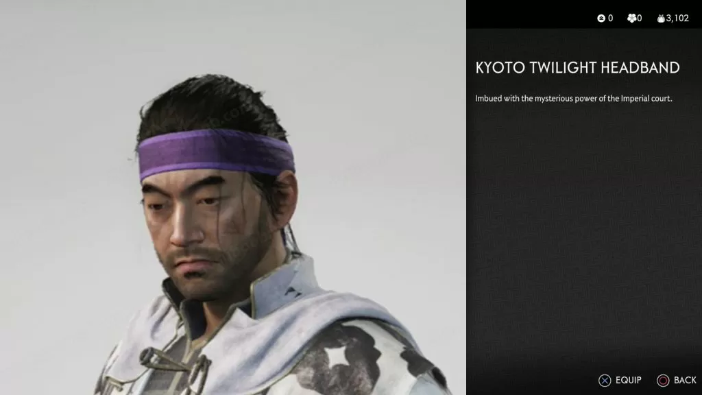 Kyoto Twilight Headband Ghost of Tsushima