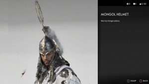 Mongol Helmet Ghost of Tsushima