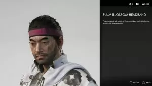 Plum Blossom Headband Ghost of Tsushima