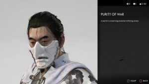 purity of war mask ghost of tsushima