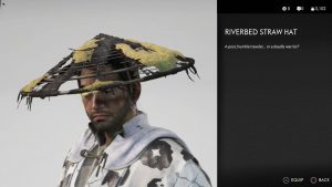 Riverbed Straw Hat Ghost of Tsushima
