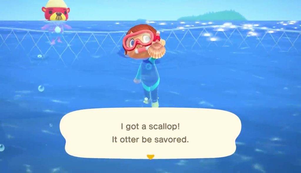 Scallop Animal Crossing New Horizons Locations