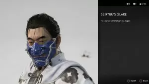 seiryuu's glare mask ghost of tsushima