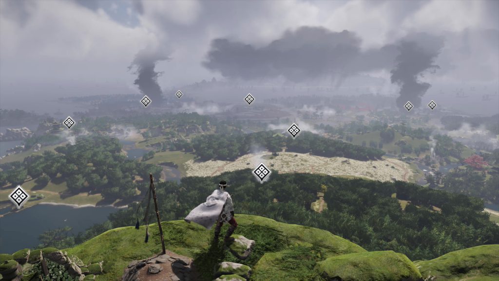 Tales of Tsushima List Map Locations Helping Sword Hand Trophy Ghost of Tsushima