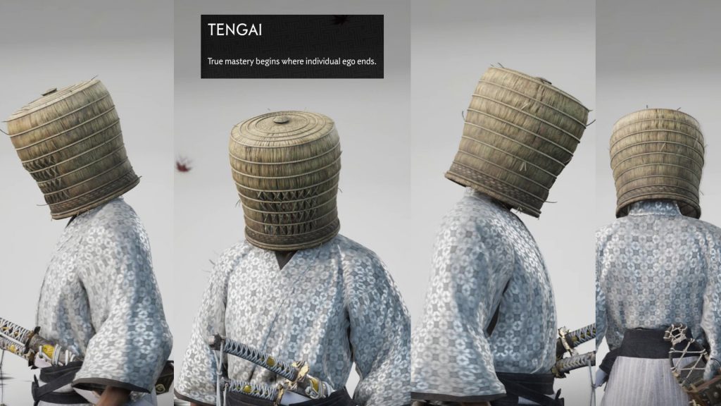 Tengai Basket Hat Ghost of Tsushima