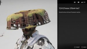 Toyotama Straw Hat Ghost of Tsushima