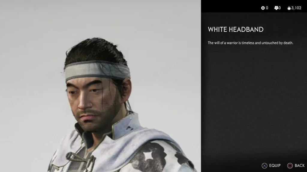 White Headband Ghost of Tsushima