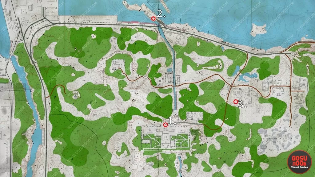 all colleagues part 1 group locations health resort pier cottages escape from tarkov map