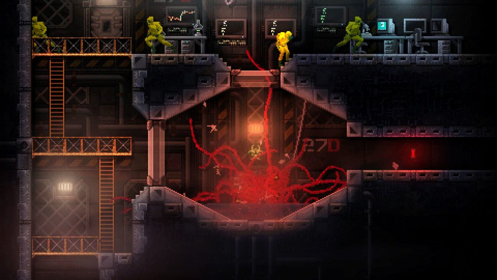 carrion gets animated launch trailer showing off the chaos