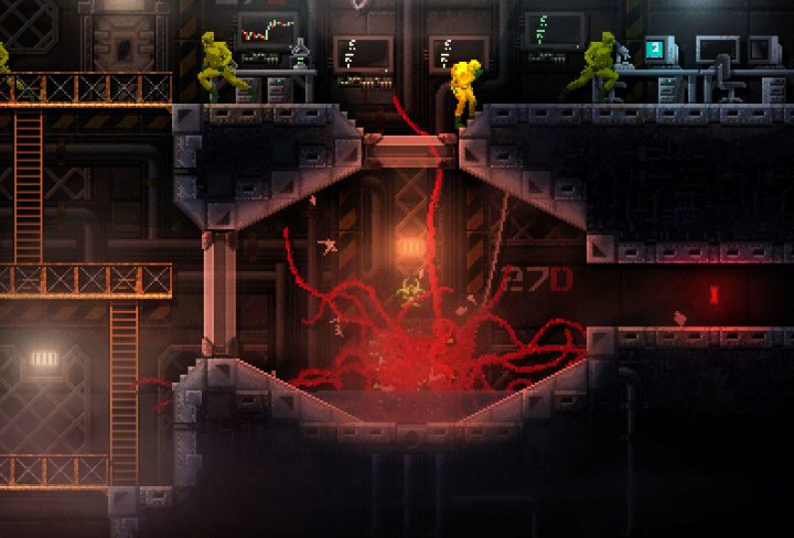 carrion gets animated launch trailer showing off the chaos