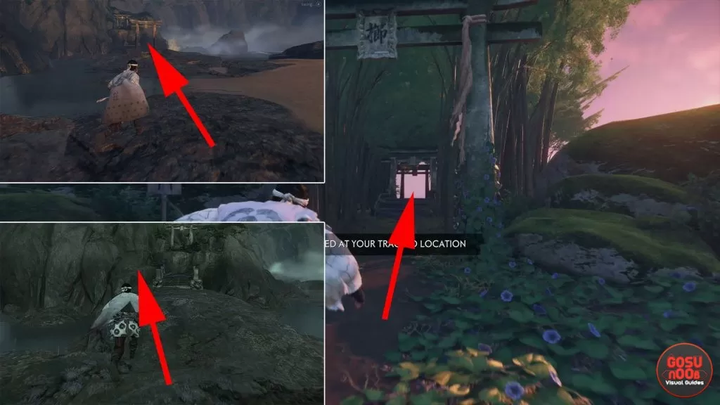 cloud ridge shinto shrine how to find ghost of tsushima