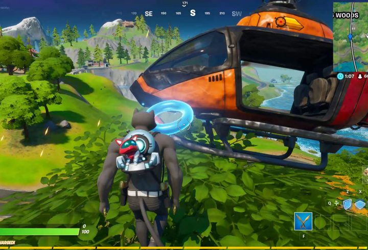 collect floating rings weeping woods fortnite