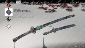 genbu's darkness sword kit location