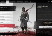 ghost armor ghost of tsushima from the darkness