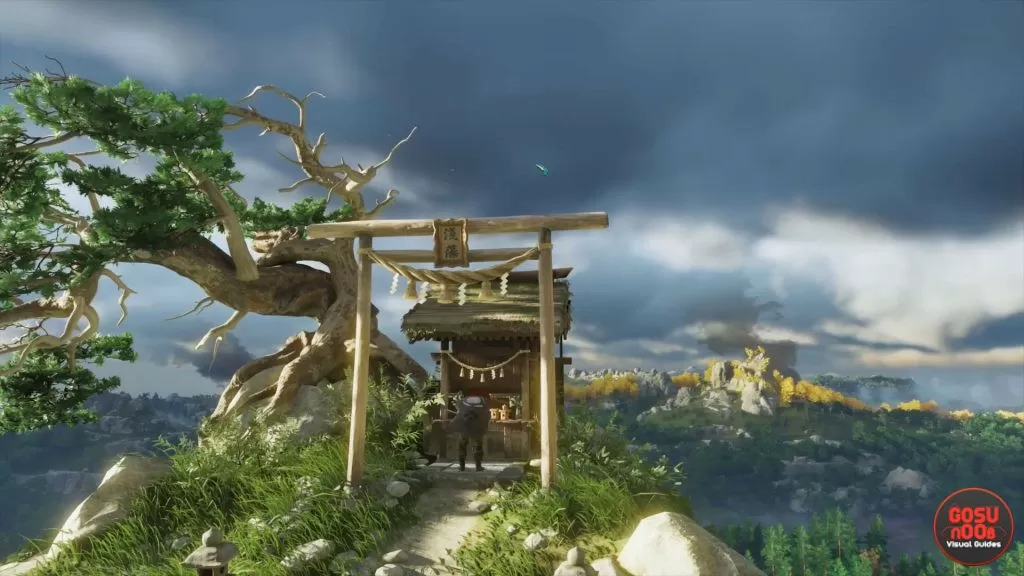 ghost of tsushima charms shinto shrine locations