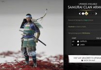 ghost of tsushima customization horse character sword bow